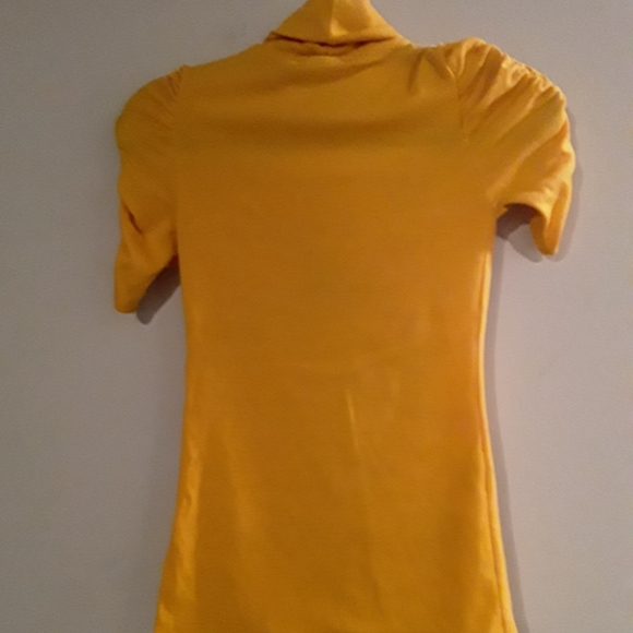 Seductions Women's Floral Shortsleeve Turtleneck - Picture 7 of 14